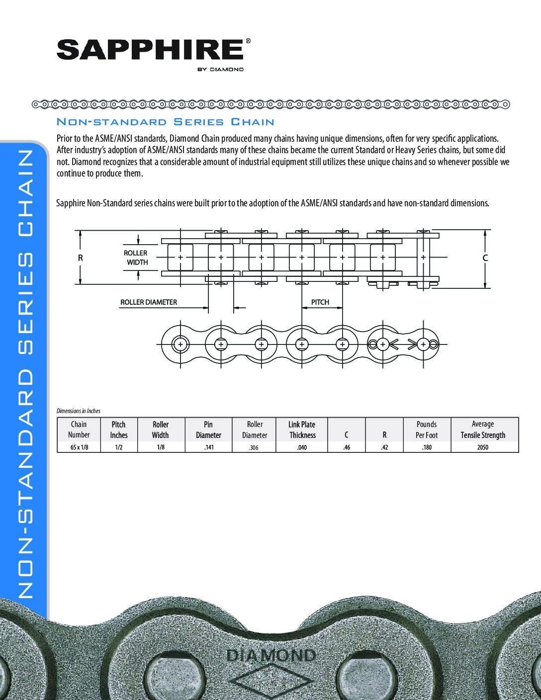 Sapphire Non-Standard Series Spec Sheet