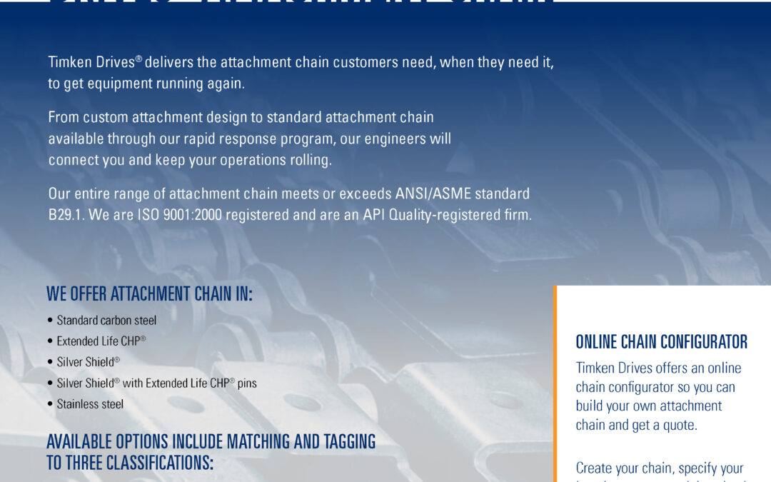 Drives Attachment Chain Brochure