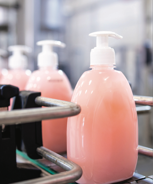 Diamond® Chains Relieve Bottleneck For Personal Care Product Manufacturer Case Study